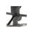 Backed Adjustable Height Ergonomic Lab Stool with Footring Wheels