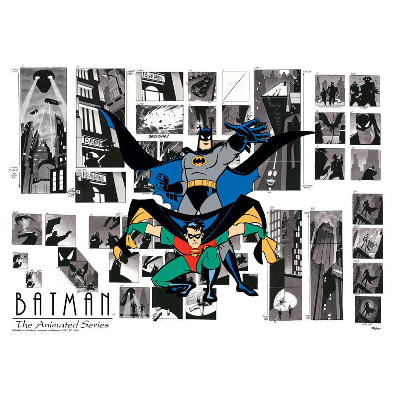 Batman, la série animée (panneau d'ouverture)
