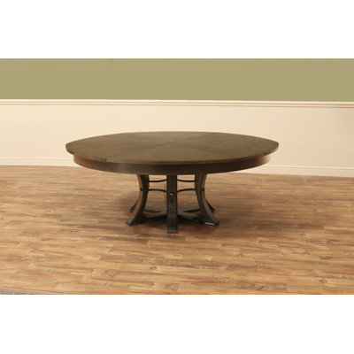 Jupe Mink Extendable Solid Wood Dining Table