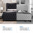 Metter Upholstered Wingback Bed-97862325-97862324