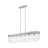 Hoisington 6-Light Linear Pendant with Hammered Water Glass-523221563