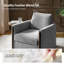 Fauteuil demi-tonneau pivotant en bois massif 31,25 W Nicha-1056186540