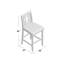 Tabouret de comptoir 26 po Imala-17954989