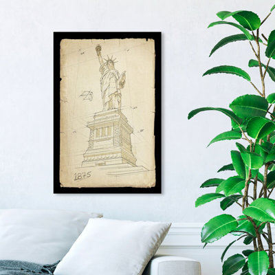 Statue Of Liberty " Statue Of Liberty 1875 "