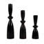 Ebony Wood Candle Holder - Pemba Range-540968557
