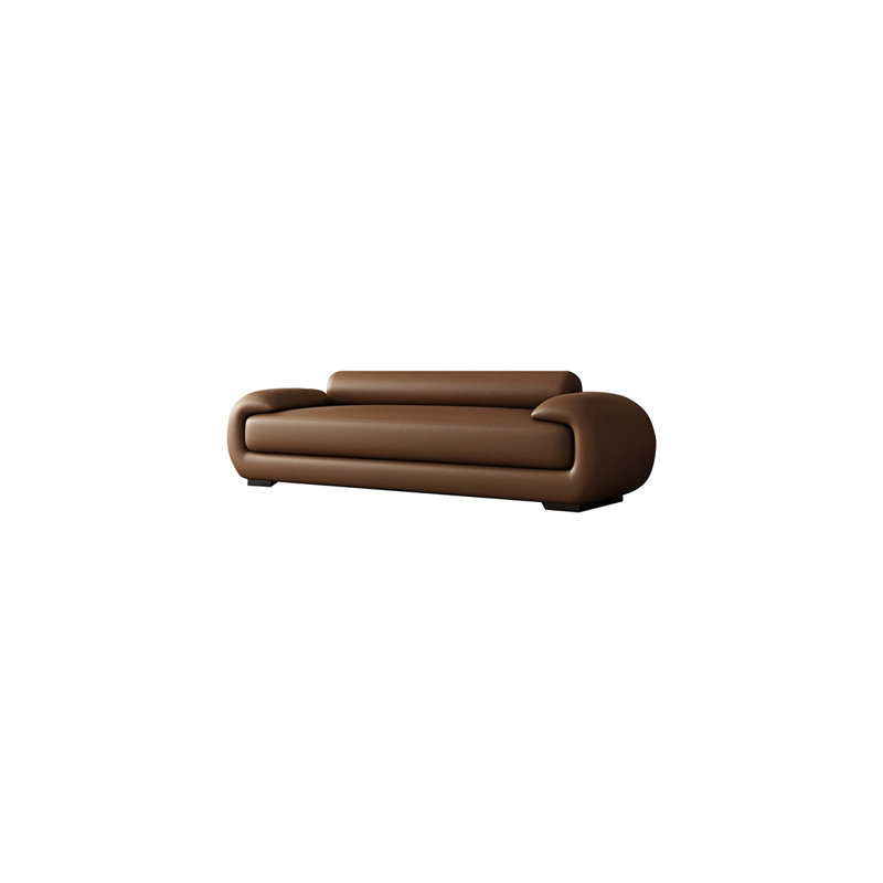 Banc rembourré Classic Fashion, Brun, H 25,59 po x l 47,24 po x P 19,68 po
