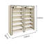 36 Pair Stackable Shoe Rack