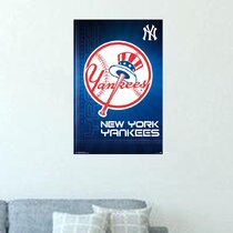 TNT Prints TMO2 New York Yankees Poster - Yankees Memorabilia, Yankees Decor, Yankees Wall Decor, New York Yankees Decor - Yankees Wall Art, New