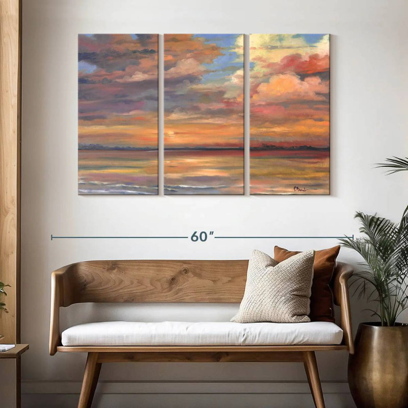 Gillard Shell Island Sunset, 32" H x 50" W