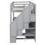 Lit mezzanine avec bureau en L et tiroirs-115373340-115373341