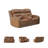 Akron Akron Power Reclining Loveseat With Audio Seating-121838793
