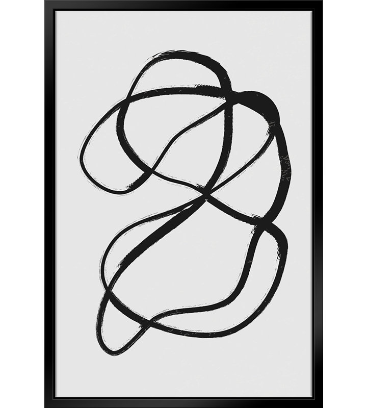 Une ligne (2) - dessin sur, L 22 po x H 28 po