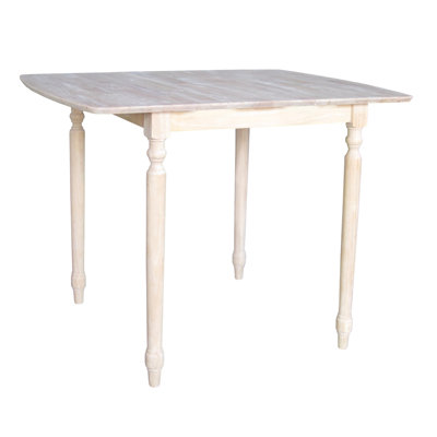 Ginna Extendable Solid Wood Dining Table