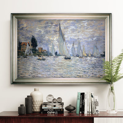 La régate des bateaux à Argenteuil - Reproduction