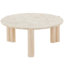 Table basse de salon en bois de teck Cole and Grey