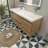 Single Bathroom Vanity with Acrylic Top-1346726233