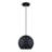 Cavill Led Black Globe Pendant-121436200