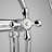 Wall Mounted Optional 2-handle Bathroom Faucet