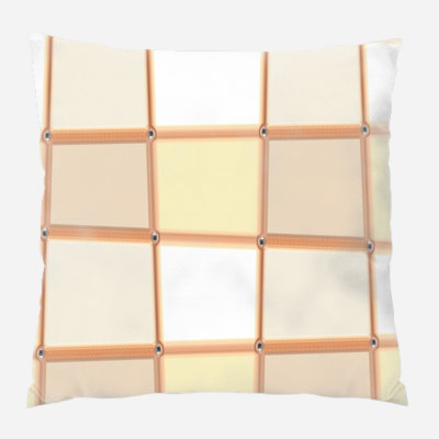 Abstract Throw Pillow