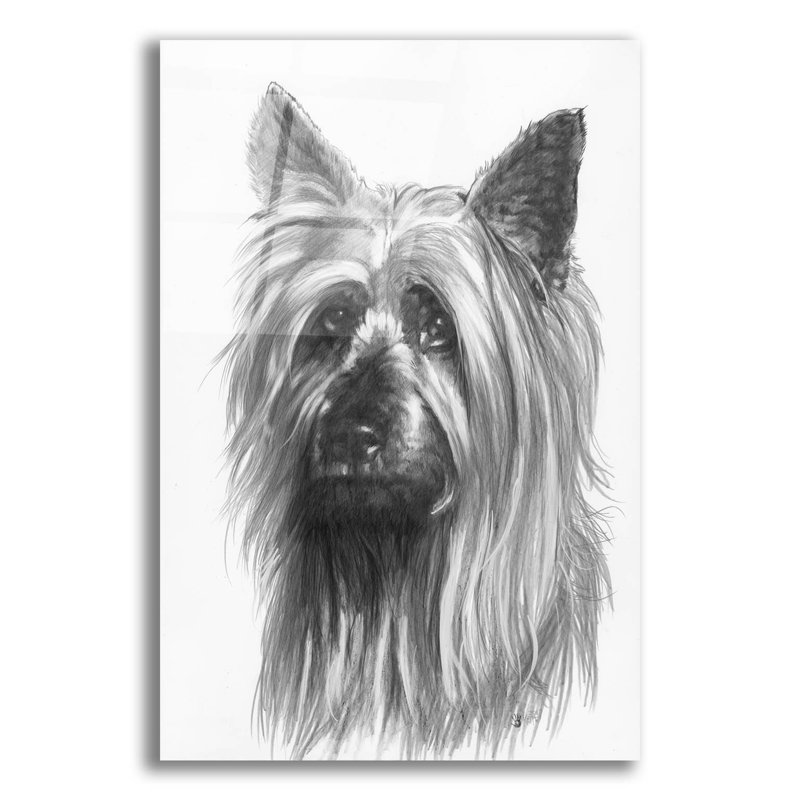 " Winsome " by Barbara Keith, 16" H x 12" W x 0.13" D