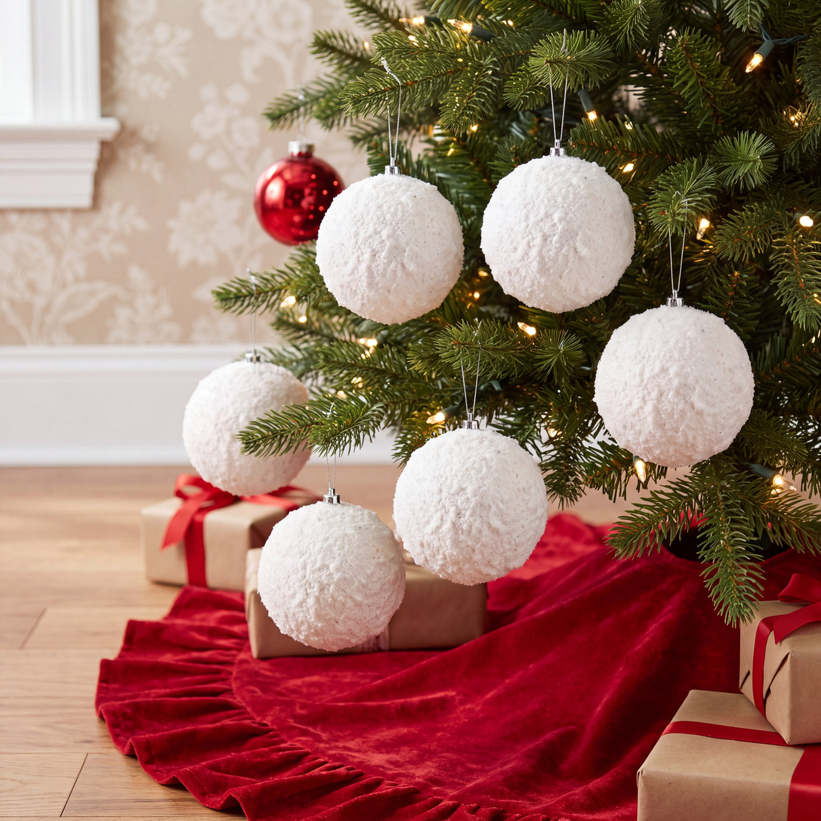 Snowfall 4" Bauble