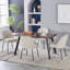 Phillipe Modern Fabric Upholstered Dining Chair with Spring-551845358