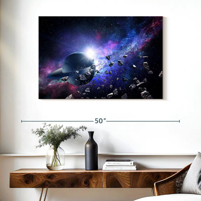 Oberle Asteroids In Space