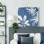 « tropical indigo expositions iii »-reproduction d’art sur toile tendue-439464187