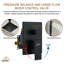 Système de douche complet à pression équilibrée à 2 fonctions avec valve brute-60199728