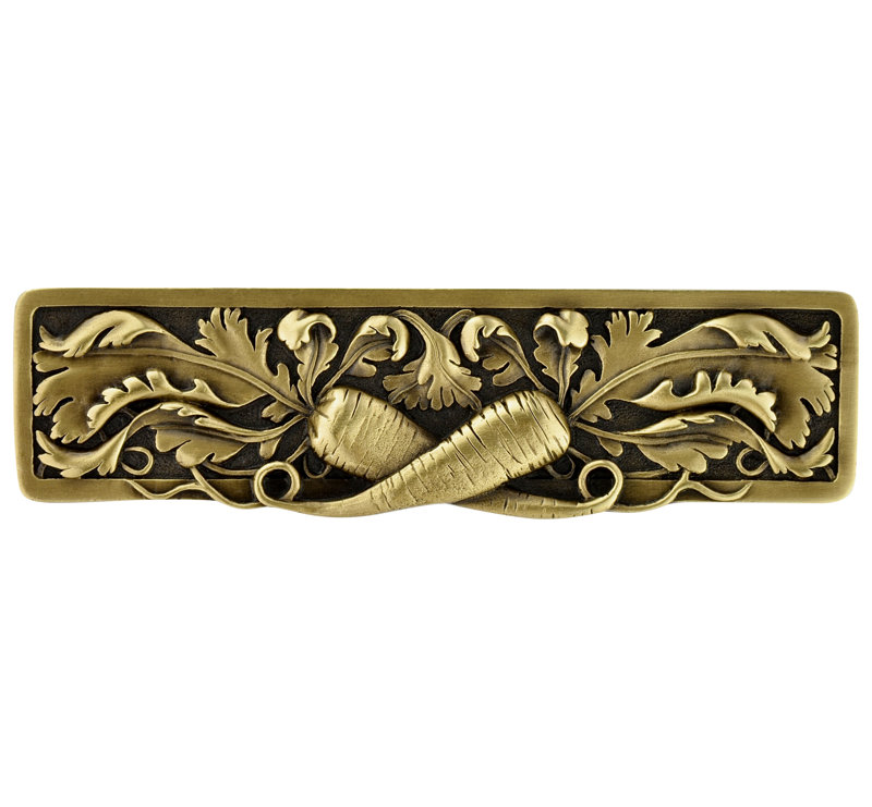 Kitchen Garden Bar / Handle Pull, Antique Brass