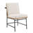 Rekiyah Upholstered Counter Stool with Metal Frame-1557348792