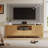 Modern Wood 59"W Tv Stand With Storage And Shelves To Fit Up To 65" Tvs-1979101155