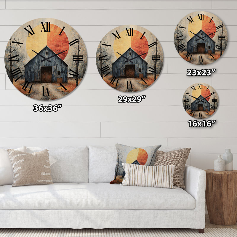 Horloge murale Saajan, Très grand
