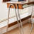 European style simple desk and chair set