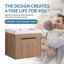 Ensemble de meuble-lavabo simple mural 24 po Slabtown