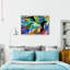 «Colorful Vibrant Love», impression sur toile tendue-87044386