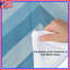 Édredon zigzag à chevrons bleu-123992049
