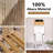 3-Light Rattan Bathroom Light Fixture Over Mirror Rustic Vanity Lighting