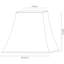 30cm H Silk Empire Lamp Shade ( Clip On )-70908697