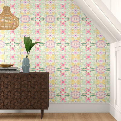 Azsa Peel & Stick Floral Roll