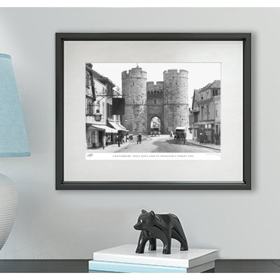 Canterbury, West Gate And St Dunstan's Street 1921 - Single Picture Frame Print