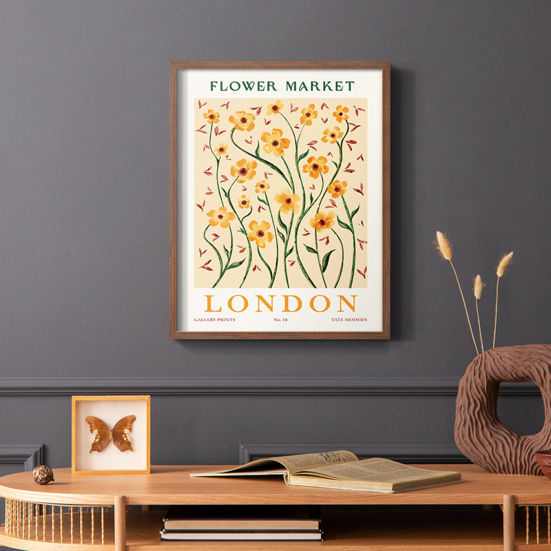 Matisse IV, reproduction encadrée - bois massif, Brun, H 28 po x l 22 po