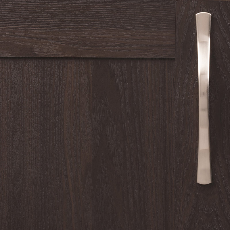 Poignées d'armoire de cuisine Euro-Contemporary, poignées de tiroir d'armoire à noyau solide, 5 1/16 po (128 mm)