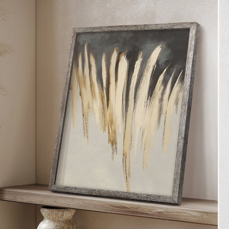«LANDSCAPES Series Lxxix», reproduction encadrée - bois massif, H 30 po x l 24 po