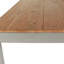 Lucian Rectangular Dining Table, split top plank design, grey and antique wax finish-1785929119