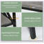 Table de couloir à 2 niveaux, console rétro, canapé robuste, table d'appoint
