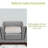 Solid Reversible Throw Pillow