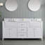 Meuble-lavabo double 72 po Aisa-405892927