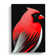 CAN-V0523-351X Cardinal Bird Abstract - Wrapped Canvas Print