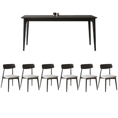 Ensemble de salle à manger rectangulaire